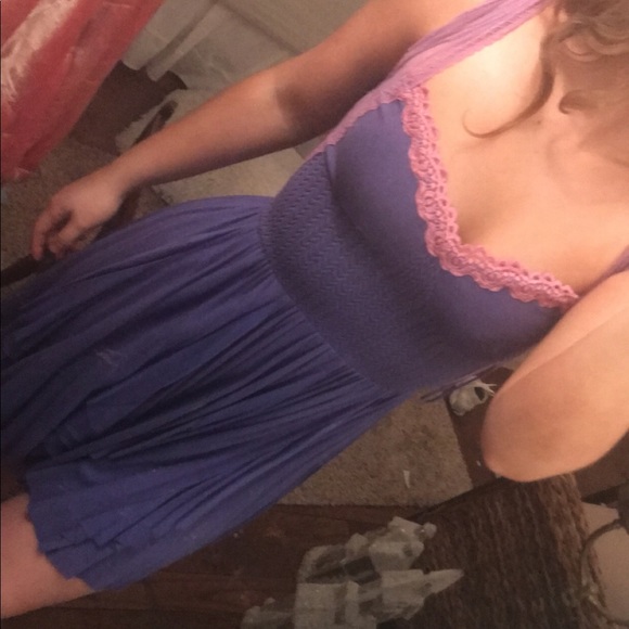 Purple Free People dress - Picture 4 of 4